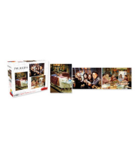 SET DE 3 PUZLES FRIENDS 500 PIEZAS