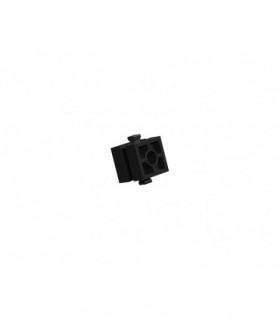 Bloque de construcción 15 cuadrado, negro