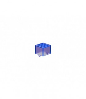 Capuchón de color para lámpa, azul