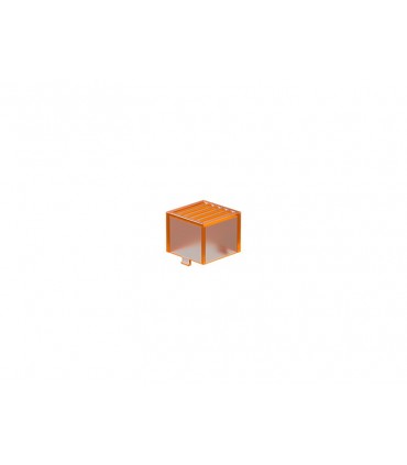 Capuchón de color para lámpa, naranja