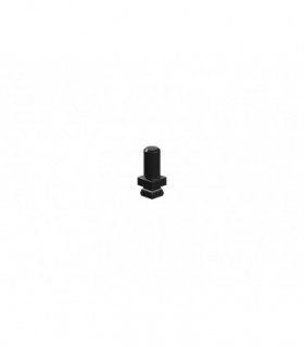 Conector de la manguera recta D4, negro