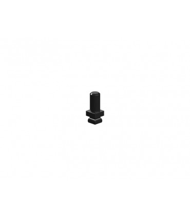 Conector de la manguera recta D4, negro