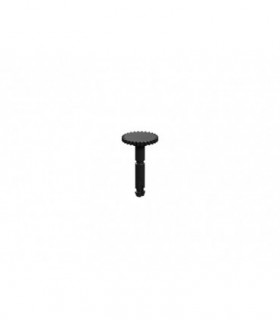 Flecha con Engranaje cónico para moto reductor 28 dientes, negro