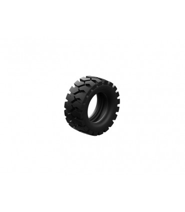 Neumático de hule 35x15, negro
