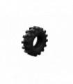 Neumático de tractor de hule 80, negro