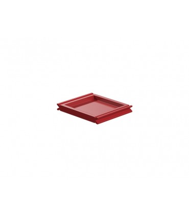 Panel plano 30, rojo