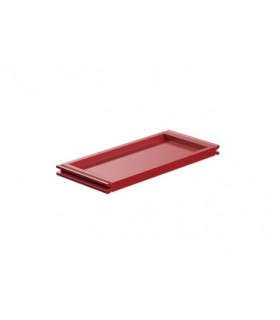 Panel plano 60, rojo