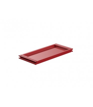 Panel plano 60, rojo