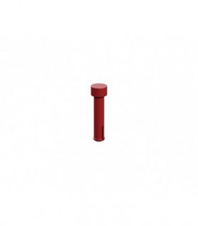 Perno con cabeza circular 20, rojo