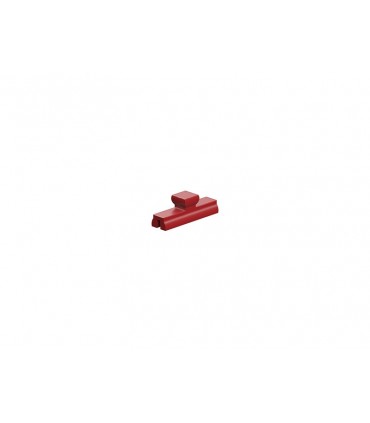 Pieza de unión deslizable, rojo