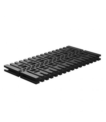 Placa base de construcción 120x60, negro