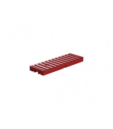 Placa base de construcción 30x90, rojo