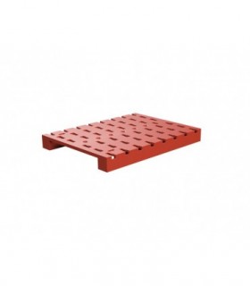 Placa base 120x90, rojo