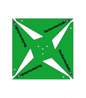 Plantilla de cartulina para formar áspas