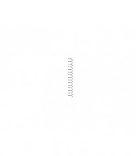 Resorte de presión 0,3x5x45, negro