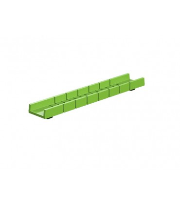 Carril flexible 90, verde