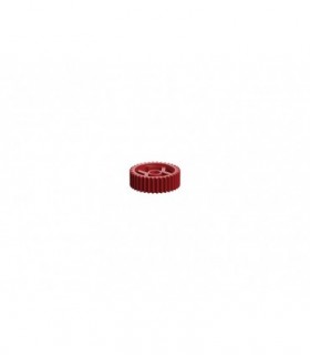 Rueda dentada freno de malacate dientes, rojo
