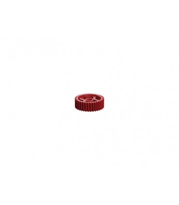 Rueda dentada freno de malacate dientes, rojo