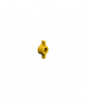Tuerca de presión apriete cónico a eje, amarillo